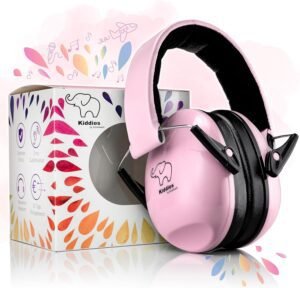 Schallwerk ® Protección auditiva para niños, protección auditiva para niños Autistas color Rosa