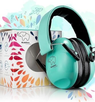 Schallwerk ® Protección auditiva para niños, protección auditiva para niños (verde) – Auriculares con protección contra el ruido mini – orejeras ideales para el día a día 2024