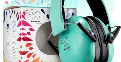 Schallwerk ® Protección auditiva para niños, protección auditiva para niños (verde) – Auriculares con protección contra el ruido mini – orejeras ideales para el día a día 2024