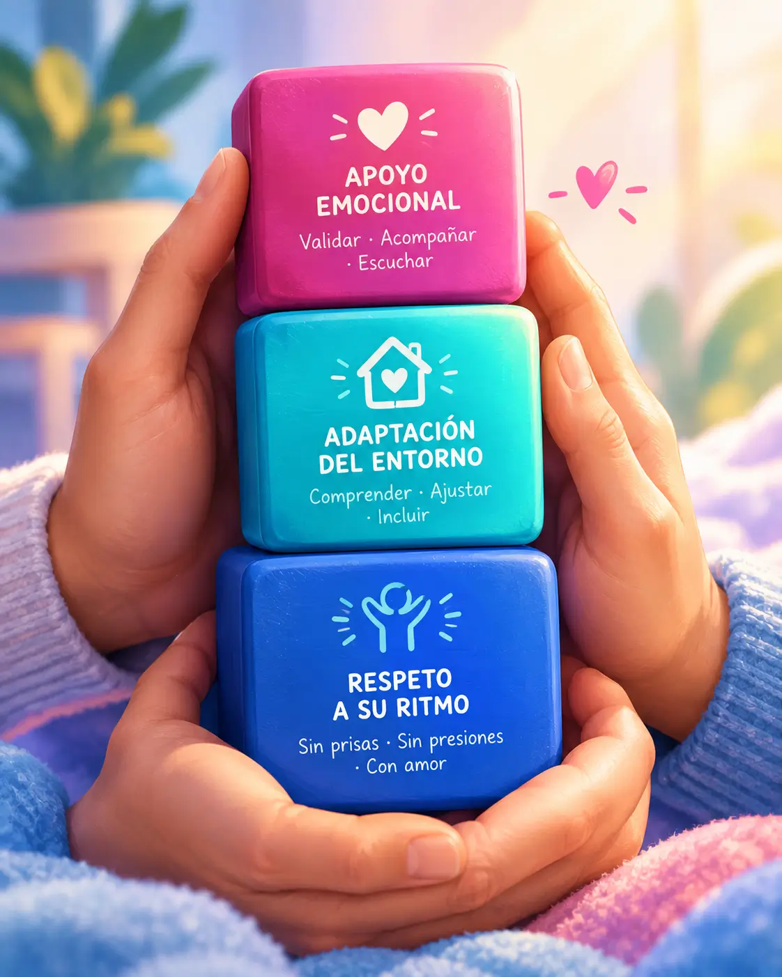 Niveles de apoyo en el espectro autista y crianza