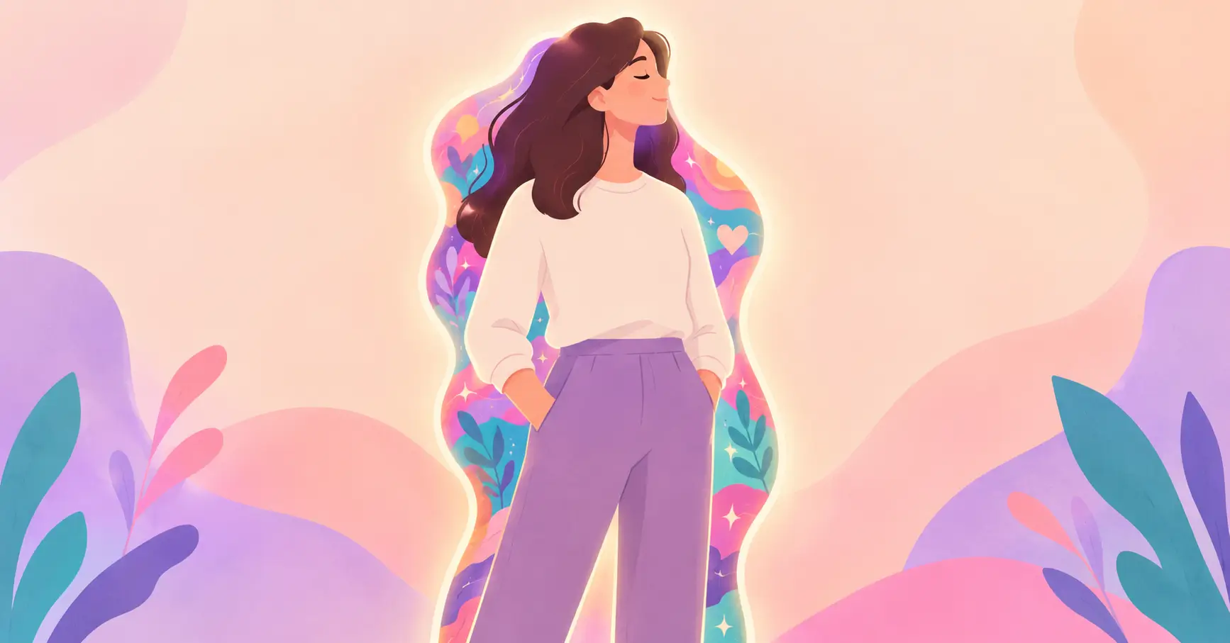 Persona autista expresando su identidad desde la neurodiversidad